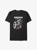 Marvel Captain America Patriotic Leader Big & Tall T-Shirt