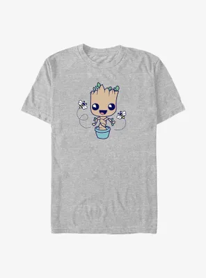 Marvel Guardians of the Galaxy Groot Hello Spring Big & Tall T-Shirt