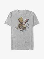 Marvel Guardians of the Galaxy Groot Tape Big & Tall T-Shirt