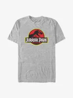 Jurassic Park Dinosaur Logo Badge Big & Tall T-Shirt