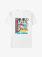 Disney Mickey Mouse 80's Friends Big & Tall T-Shirt