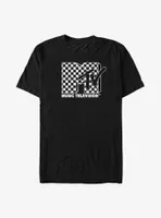 MTV Checkered Logo Big & Tall T-Shirt