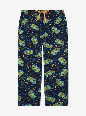 Scooby Doo! Mystery Machine Allover Print Plus Sleep Pants - BoxLunch Exclusive