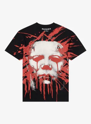 Halloween Michael Myers Blood Splatter T-Shirt
