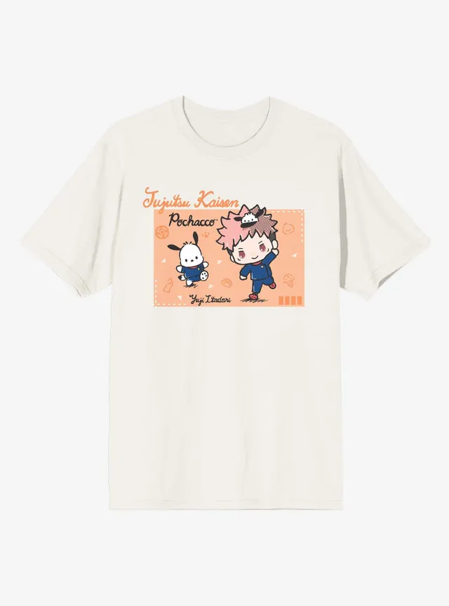 Jujutsu Kaisen X Hello Kitty And Friends Gojo Cinnamoroll Boyfriend Fit  Girls T-Shirt