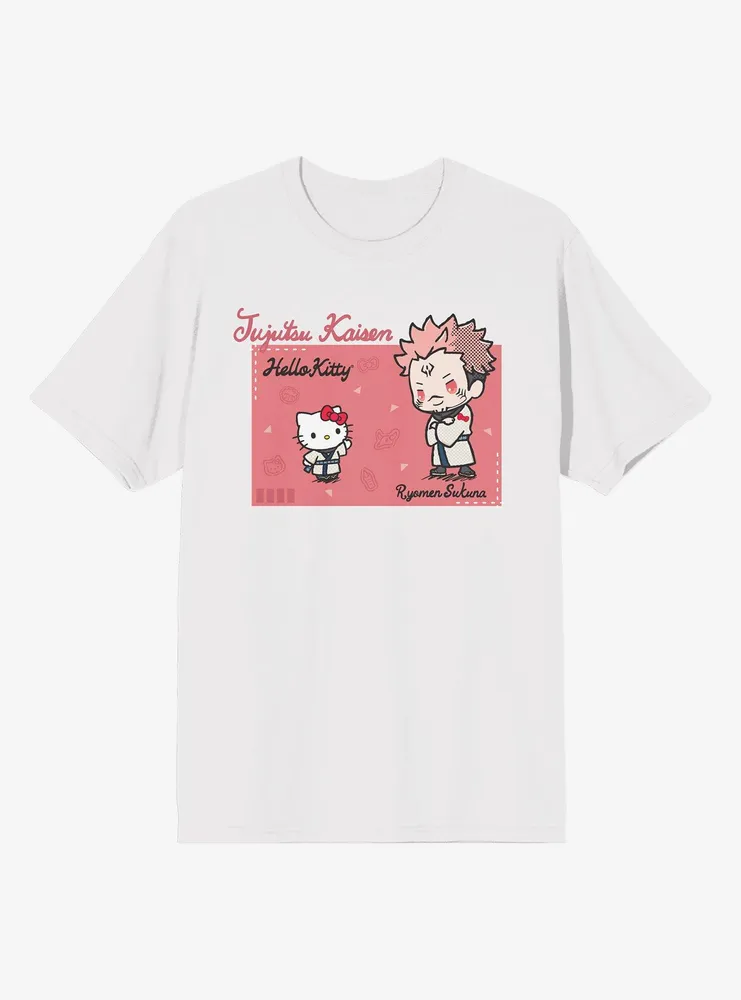 Hot Topic Jujutsu Kaisen X Hello Kitty And Friends Sukuna T-Shirt