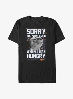 Disney Pixar Finding Nemo Bruce Sorry I Was Hungry Big & Tall T-Shirt