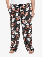 Attack On Titan Portrait Girls Pajama Pants Plus