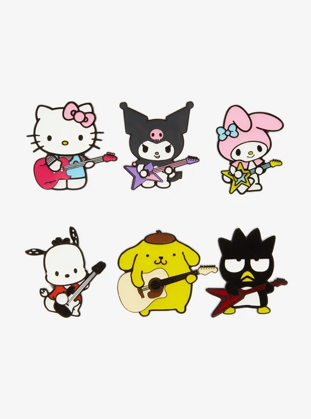 Sanrio Fruit Hello Kitty and Friends Kuromi & Blueberry Enamel Pin