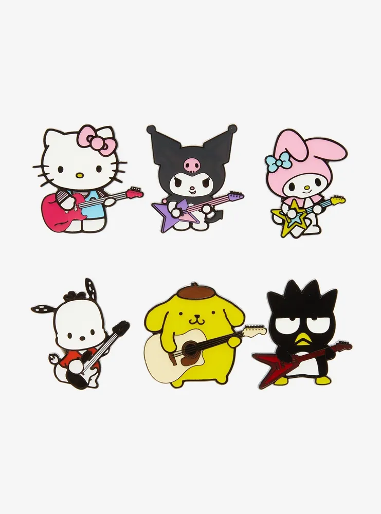 Hello Kitty And Friends Guitars Blind Box Enamel Pin