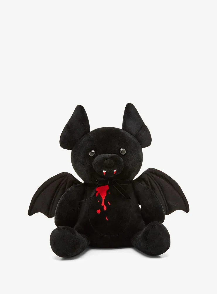 Bat Bear Plush Backpack