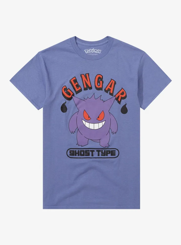 Pokemon Gengar Ghost Type T-Shirt