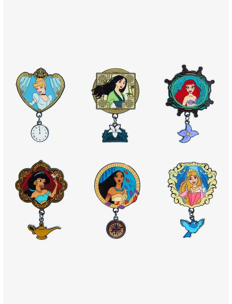 Loungefly Disney Princess Charm Blind Box Enamel Pin