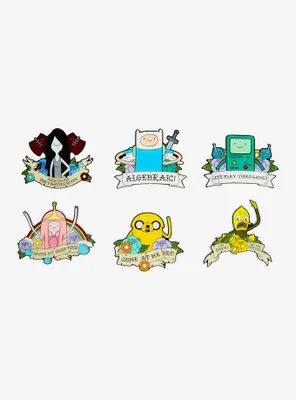 Loungefly Adventure Time Portrait Banner Blind Box Enamel Pin