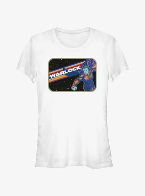 Marvel Guardians of the Galaxy Vol. 3 Adam Warlock Space Badge Girls T-Shirt