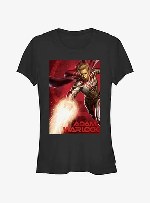 Marvel Guardians of the Galaxy Vol. 3 Adam Warlock Poster Girls T-Shirt