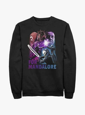 The Mandalorian Big Battle Sweatshirt