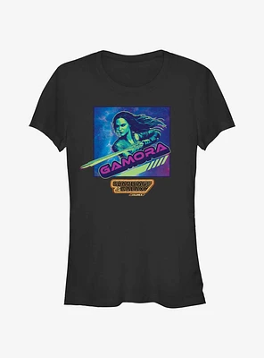 Marvel Guardians of the Galaxy Vol. 3 Gamora Badge Girls T-Shirt