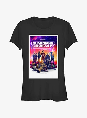 Marvel Guardians of the Galaxy Vol. 3 Universal Family Poster Girls T-Shirt