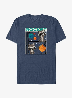 Marvel Guardians of the Galaxy Vol. 3 Baby Rocket Poster T-Shirt