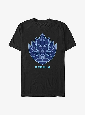 Marvel Guardians of the Galaxy Vol. 3 Badge Nebula T-Shirt