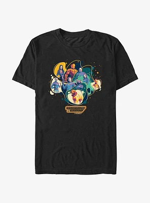 Marvel Guardians of the Galaxy Vol. 3 Cosmic Groupshot T-Shirt