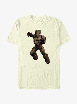 Marvel Guardians of the Galaxy Vol. 3 Groot Attack T-Shirt