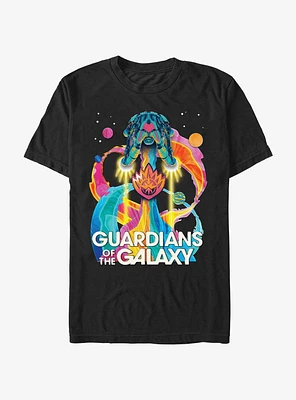 Marvel Guardians of the Galaxy Vol. 3 Psychedelic Ship T-Shirt