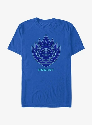 Marvel Guardians of the Galaxy Vol. 3 Rocket Badge T-Shirt