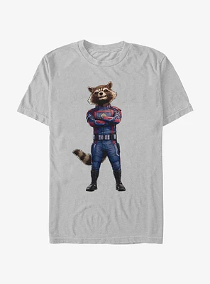 Marvel Guardians of the Galaxy Vol. 3 Rocket Pose T-Shirt