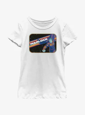 Marvel Guardians of the Galaxy Vol. 3 Adam Warlock Space Badge Youth Girls T-Shirt
