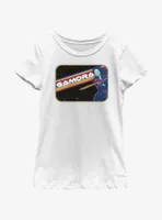 Marvel Guardians of the Galaxy Vol. 3 Gamora Space Badge Youth Girls T-Shirt