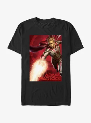 Marvel Guardians of the Galaxy Vol. 3 Adam Warlock Poster T-Shirt