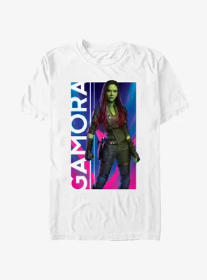 Marvel Guardians of the Galaxy Vol. 3 Gamora Hero Poster T-Shirt