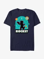 Marvel Guardians of the Galaxy Vol. 3 Rocket Planet T-Shirt