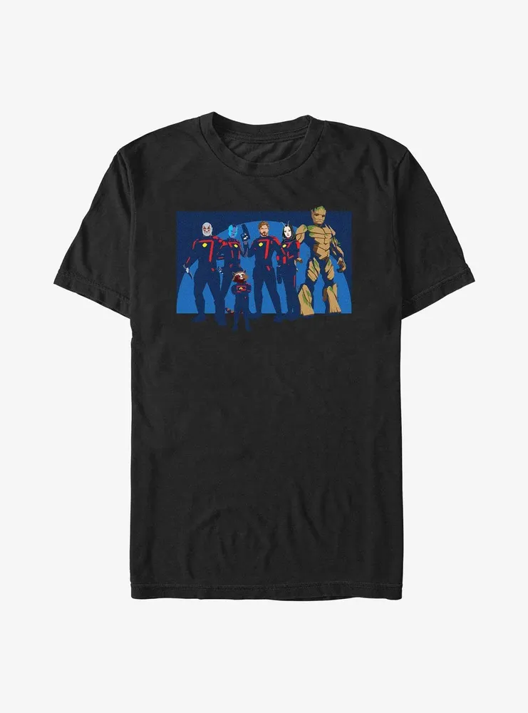 Marvel Guardians of the Galaxy Vol. 3 Heroes Side By T-Shirt