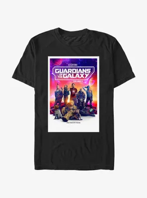 Marvel Guardians of the Galaxy Vol. 3 Universal Family Poster T-Shirt