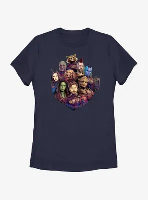 Marvel Guardians of the Galaxy Vol. 3 Badge Protectors Womens T-Shirt