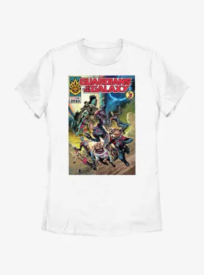 Marvel Guardians of the Galaxy Vol. 3 Comic Book Poster Womens T-Shirt