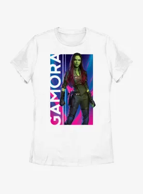 Marvel Guardians of the Galaxy Vol. 3 Gamora Hero Poster Womens T-Shirt