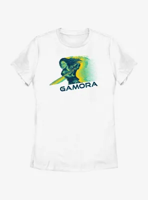 Marvel Guardians of the Galaxy Vol. 3 Gamora Sword Badge Womens T-Shirt