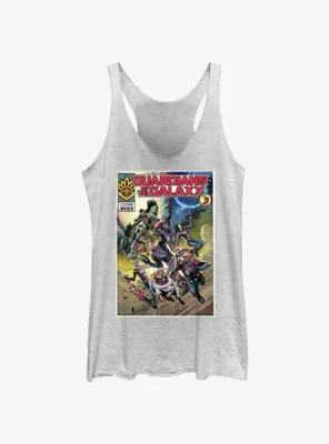 Marvel Guardians of the Galaxy Vol. 3 Comic Book Poster Womens Tank Top