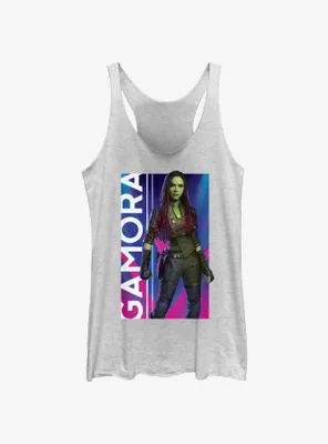 Marvel Guardians of the Galaxy Vol. 3 Gamora Hero Poster Womens Tank Top