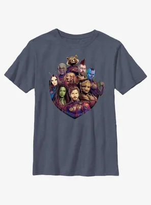 Marvel Guardians of the Galaxy Vol. 3 Badge Protectors Youth T-Shirt
