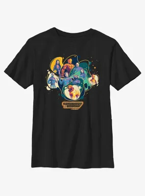 Marvel Guardians of the Galaxy Vol. 3 Cosmic Groupshot Youth T-Shirt