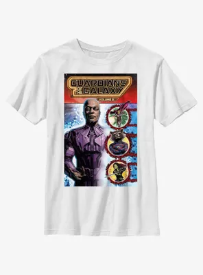 Marvel Guardians of the Galaxy Vol. 3 High Evolutionary Comic Poster Youth T-Shirt
