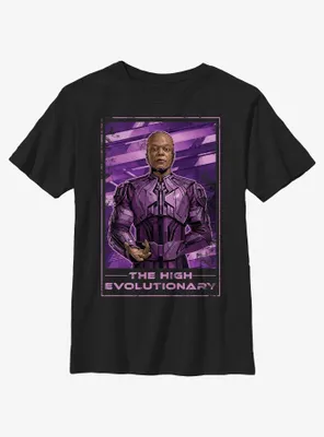 Marvel Guardians of the Galaxy Vol. 3 High Evolutionary Poster Youth T-Shirt