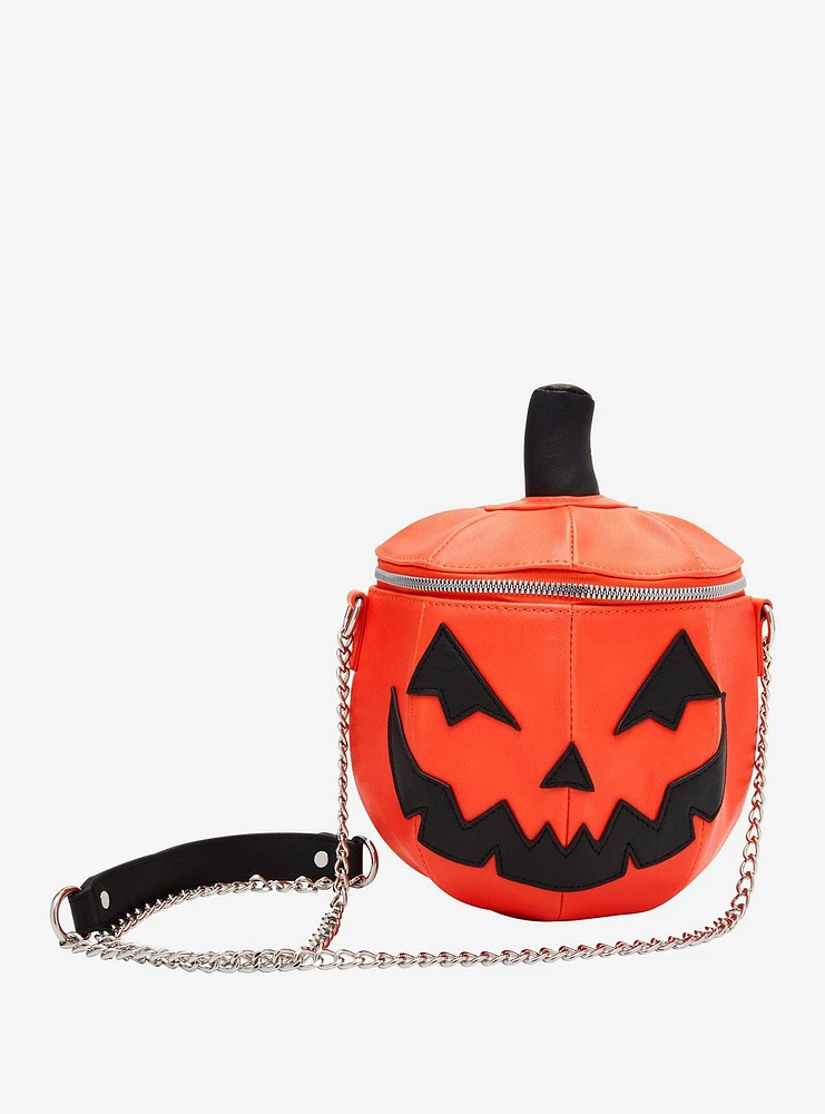 Pumpkin Figural Crossbody Bag Hot Topic Exclusive