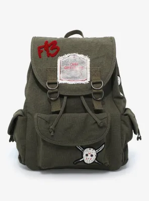 Friday The 13th Patch Slouch Backpack