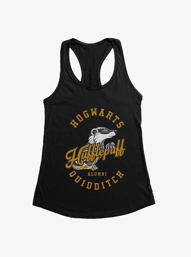 Harry Potter Hogwarts Hufflepuff Quidditch Girls Tank